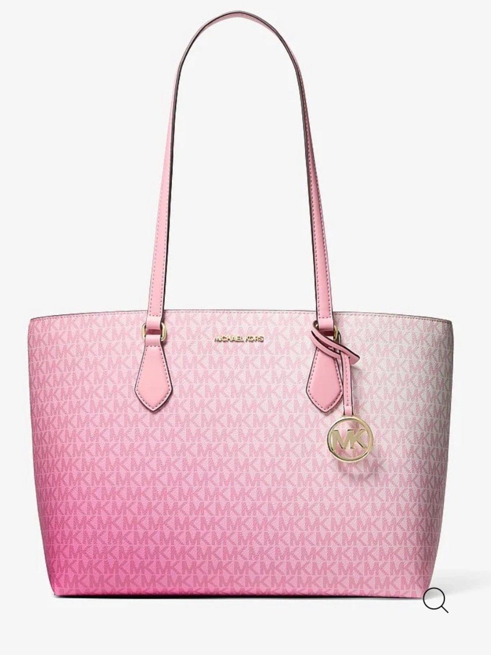 Michael Kors Ombre Pink MK Signature Tote